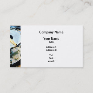 Snare Drum Business Card