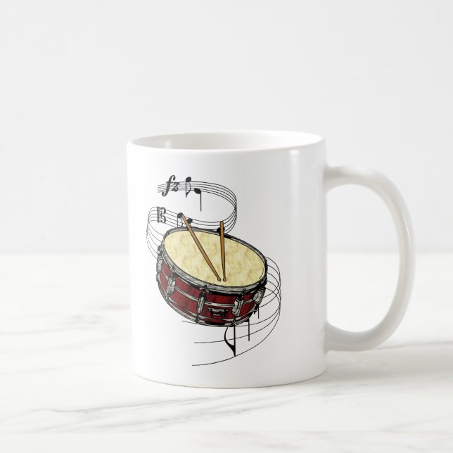 Snare Drum Coffee Mug (Right)