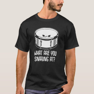  Snare Drum Drummer   Mens Womens Kids T-Shirt