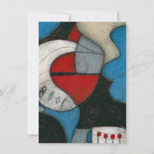 Snare Drum Greeting Card