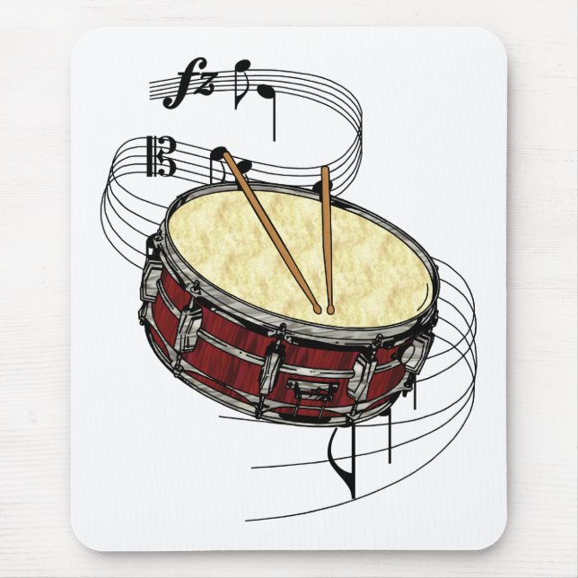 Snare Drum Mouse Mat (Front)