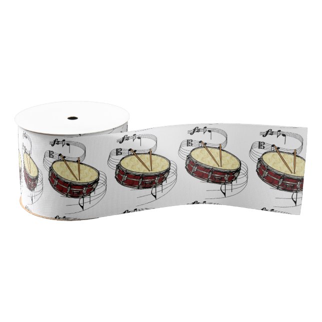 Snare Drum Ribbon Grosgrain Ribbon (Spool)