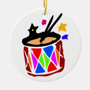 SNARE DRUM ROUND ORNAMENT