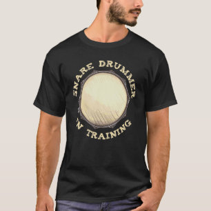 Snare Drummer In Training Drum Sticks Marching Ba T-Shirt