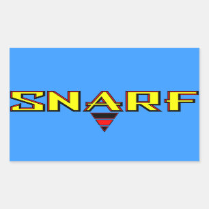 Snarf Rectangular Sticker