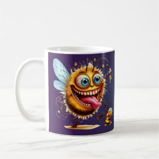 Snark and Sarcasm Crazy Bee Coffee Mug