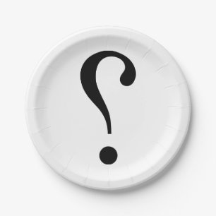 sNARK mARK {ironicon} Paper Plate