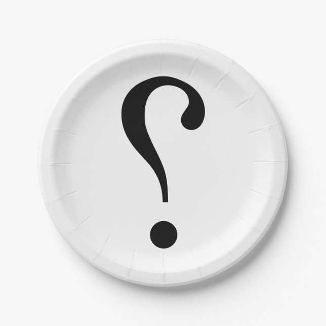 sNARK mARK {ironicon} Paper Plate (Front)