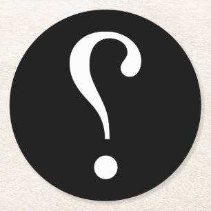 sNARK mARK {ironicon} Round Paper Coaster