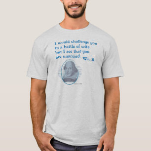 Snark Shakespeare Unarmed Wits T-Shirt