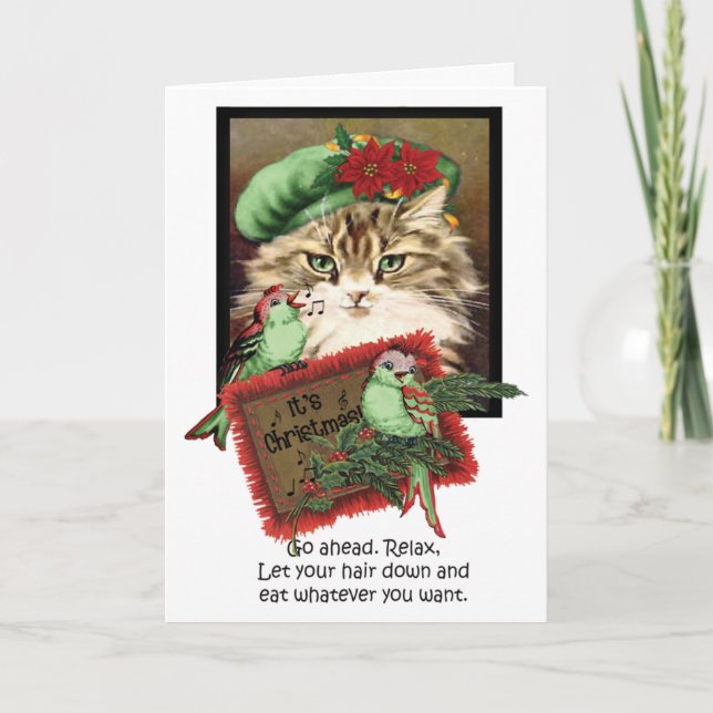 Snarkalicious Christmas Card Eat Whatever You Want (Front)