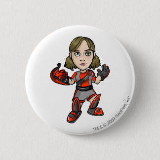 Snarkie Virtupets Space Station Staff Player 6 Cm Round Badge