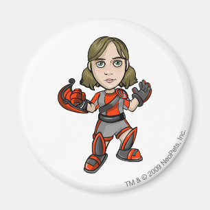 Snarkie Virtupets Space Station Staff Player Magnet