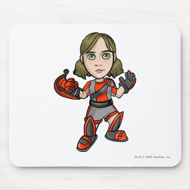 Snarkie Virtupets Space Station Staff Player Mouse Mat (Front)