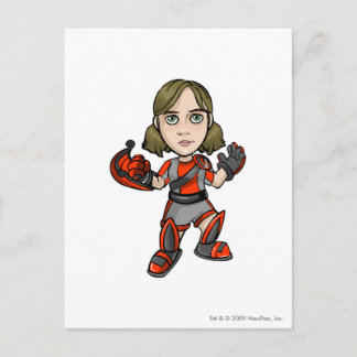 Snarkie Virtupets Space Station Staff Player Postcard
