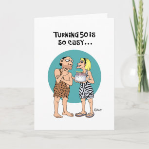 Snarky 50th Birthday Card