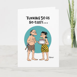 Snarky 50th Birthday Card