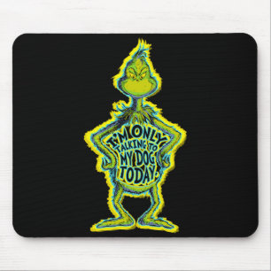 Snarky Funny Im Only Talking To My Dog T  Mouse Mat
