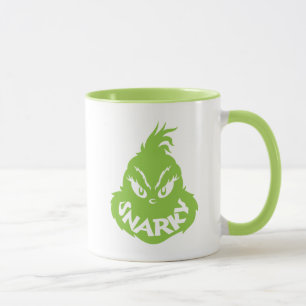 Snarky Grinch   The Grinch Face Mug