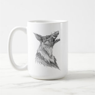 Snarling Graeko Sketch/Quote Mug