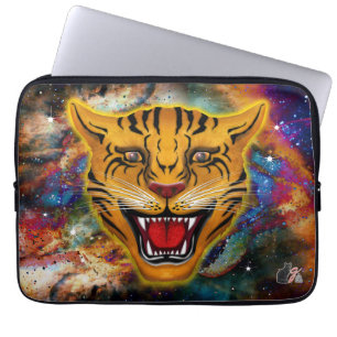 Snarling Tiger Nebula Laptop Sleeve