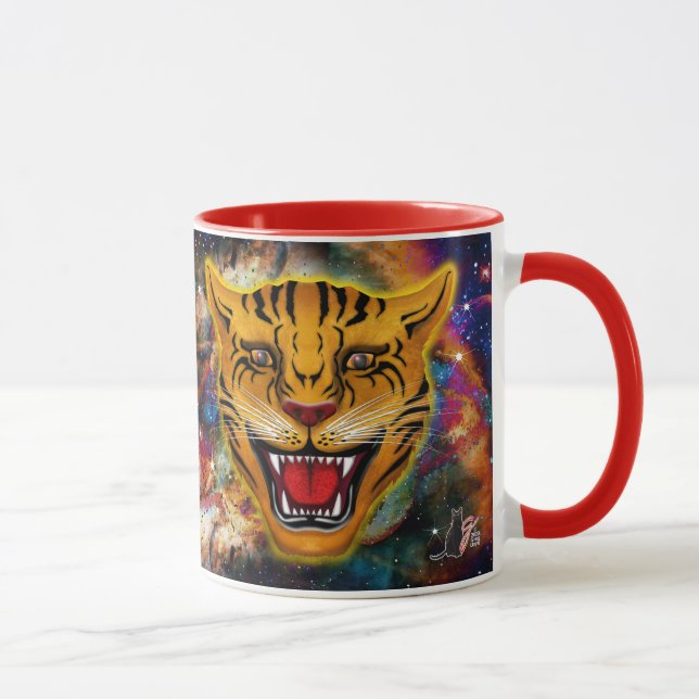 Snarling Tiger Nebula Mug (Right)