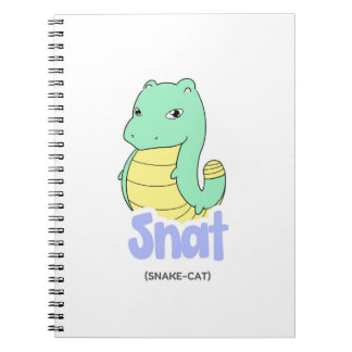 Snat (Snake + Cat) Cute Notebook/ Journal