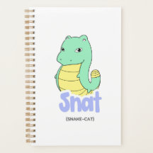 Snat (Snake + Cat) Planner/ Agenda