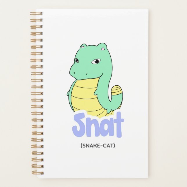 Snat (Snake + Cat) Planner/ Agenda (Front)