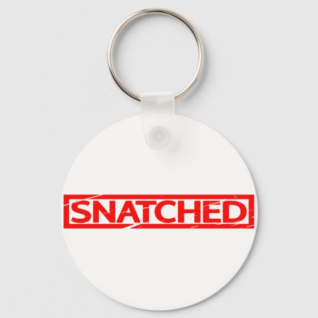 Snatched Stamp Key Ring (Front)