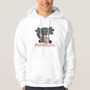 Snaxolotl Axolotl Bubble Tea Lovers Sweet Animals Hoodie