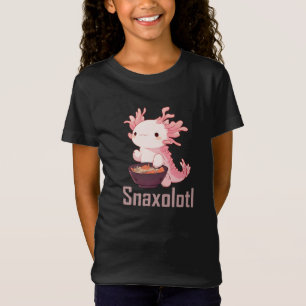 Snaxolotl Axolotl Girls T-Shirt