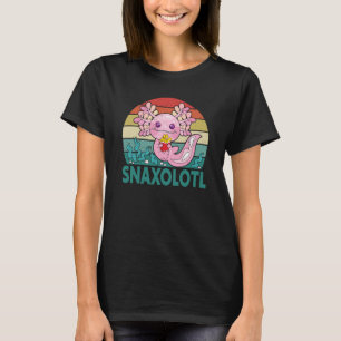 Snaxolotl Cute Axolotl French Fries Food Animal T-Shirt