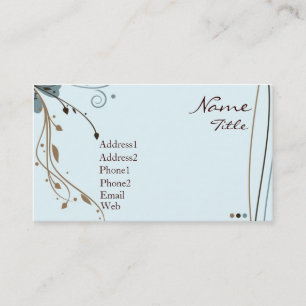 Snazzy Business Card