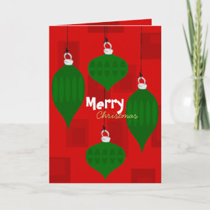 Snazzy Christmas Holiday Card