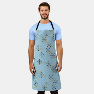Snazzy Mid Century Modern Starbursts Apron
