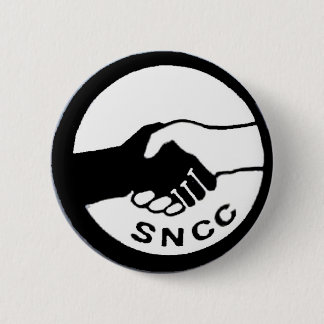 SNCC 6 CM ROUND BADGE