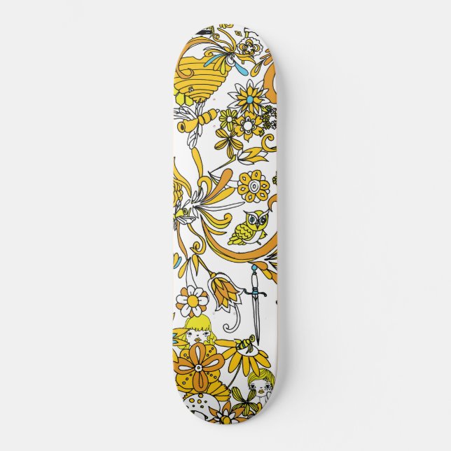 Sneak by Keren Richter Skateboard (Front)