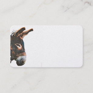 Sneak Peek - Donkey Business Card