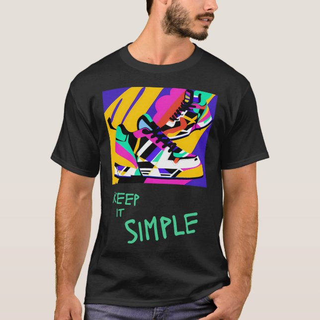 Sneaker Art - Pop Art T-Shirt (Front)