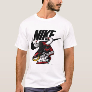 Sneaker Beast - Streetwear Bull Shoe Monster Graph T-Shirt