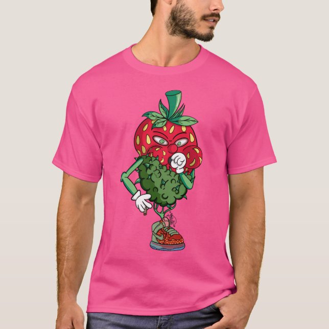 Sneaker Dunk High Strawberry Cough T-Shirt (Front)