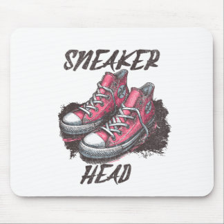 Sneaker head mouse mat