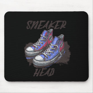 Sneaker head mouse mat