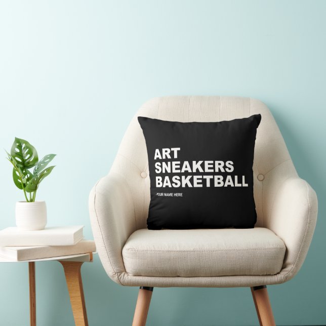 Sneaker Room Ideas Customisable Sneakers (No Dots) Cushion (Chair)