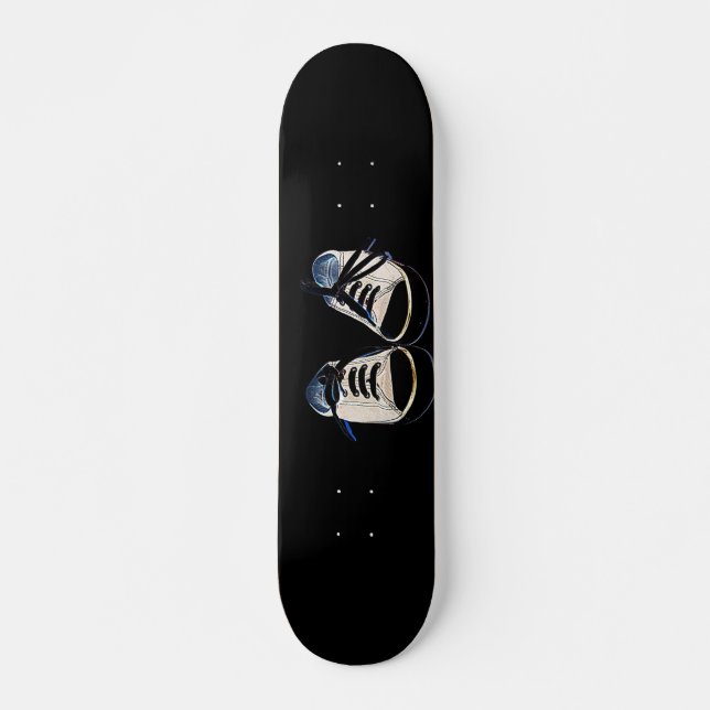 sneaker skateboard (Front)