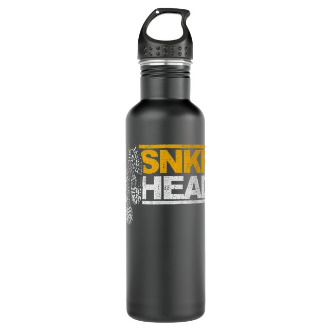 Sneaker Snkr fan Shoes head 710 Ml Water Bottle (Front)