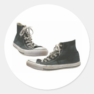 Sneakers Classic Round Sticker