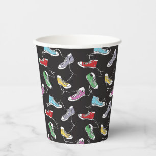 Sneakers Pattern Paper Cups