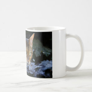 Sneaking Bengal Cat Coffee Mug